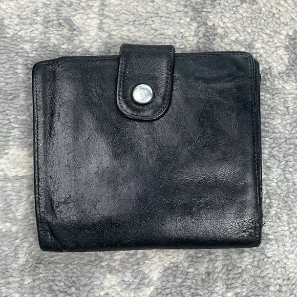 Chanel Caviar Skin Black Leather CC Bifold Compact Wallet Luxury Designer - Picture 7 of 17